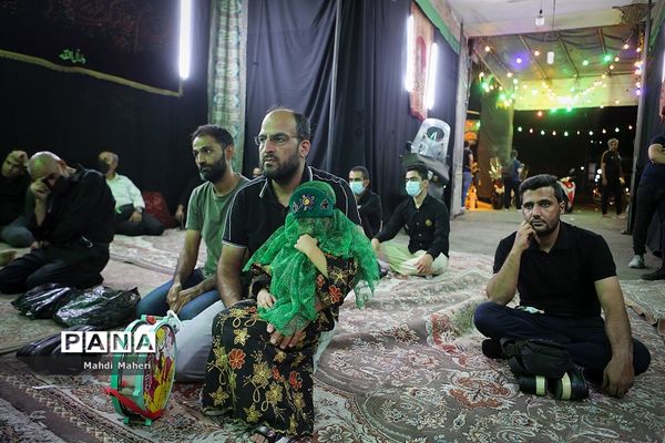 تعزیه‌خوانی حضرت فاطمه الزهرا‌(س) در تکیه شوفرها