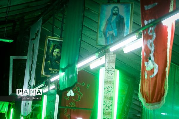 تعزیه‌خوانی حضرت فاطمه الزهرا‌(س) در تکیه شوفرها