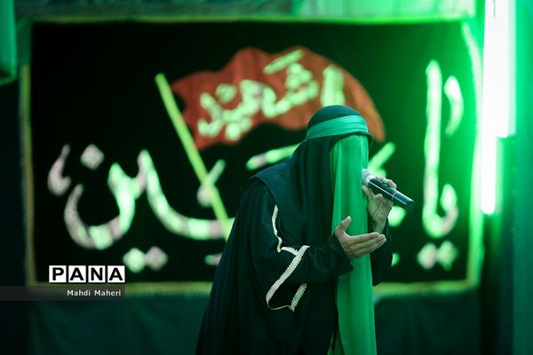 تعزیه‌خوانی حضرت فاطمه الزهرا‌(س) در تکیه شوفرها