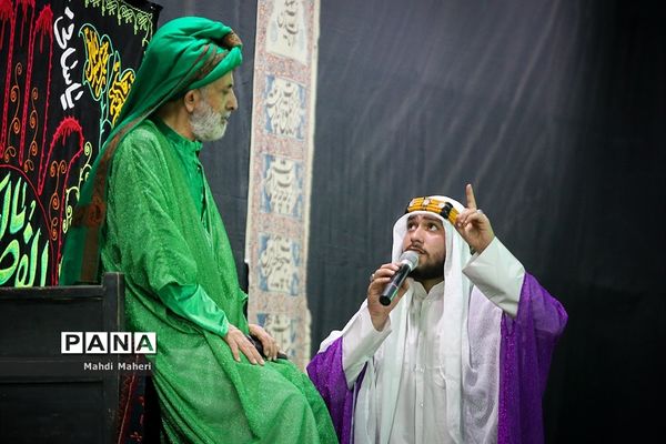 تعزیه‌خوانی حضرت فاطمه الزهرا‌(س) در تکیه شوفرها