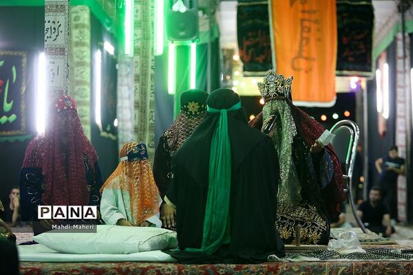 تعزیه‌خوانی حضرت فاطمه الزهرا‌(س) در تکیه شوفرها