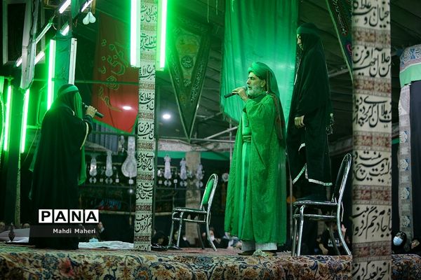 تعزیه‌خوانی حضرت فاطمه الزهرا‌(س) در تکیه شوفرها