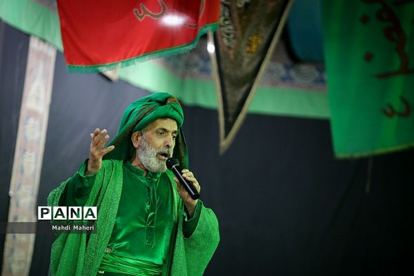 تعزیه‌خوانی حضرت فاطمه الزهرا‌(س) در تکیه شوفرها