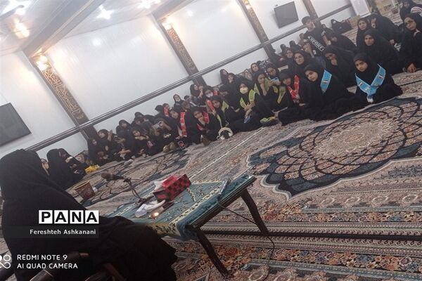 همایش دختران بانوی بهشت ویژه دانش‌آموزان عضو سازمان دانش‌آموزی در اشکنان