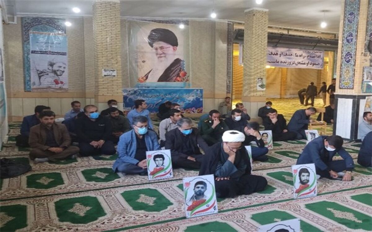 حضور کارکنان و فرهنگیان آموزش و پرورش شهرستان کوهرنگ در مراسم زیارت عاشورا