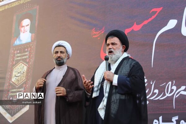 شهدای مدافع حرم، میهمان خیل عزاداران حسینی در گلوگاه