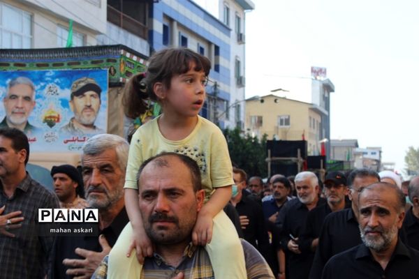 شهدای مدافع حرم، میهمان خیل عزاداران حسینی در گلوگاه