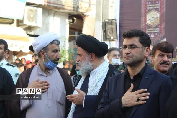 شهدای مدافع حرم، میهمان خیل عزاداران حسینی در گلوگاه