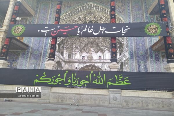 محفل دختران بهشتی در حرم حضرت معصومه(س)