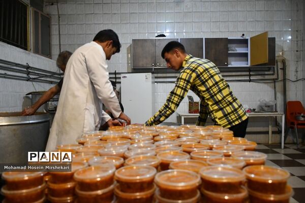 عزاداری هیات فرهنگیان شیراز در دبیرستان عشایری شهید بهشتی شیراز