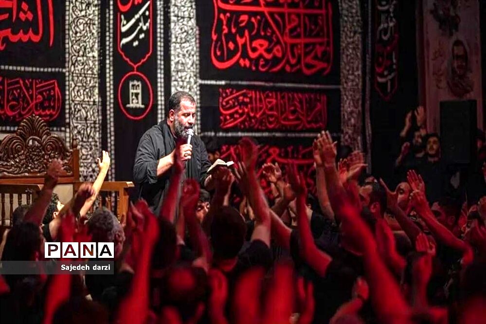 مراسم وداع با پیکر پاک شهدای مدافع حرم در بابل