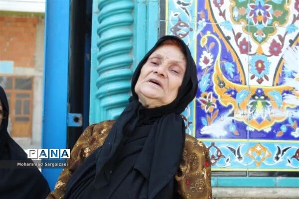 استقبال از پیکر شهید مدافع حرم در میاندورود