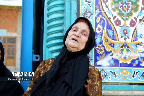 استقبال از پیکر شهید مدافع حرم در میاندورود