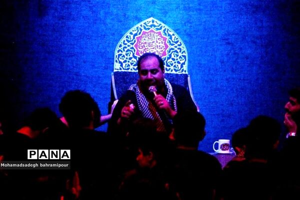 عزاداری  جوانان هیات میثاق و انصار المهدی  شهر یاسوج