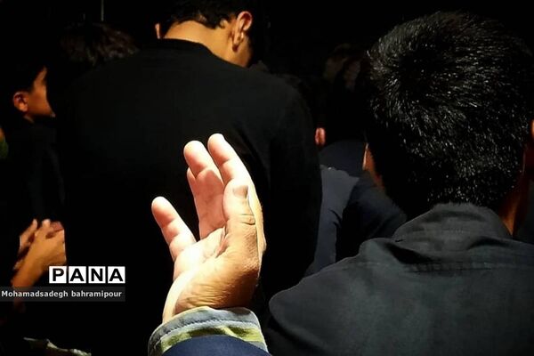 عزاداری  جوانان هیات میثاق و انصار المهدی  شهر یاسوج