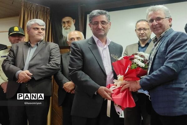 تودیع و معارفه مدیر آموزش و پرورش شهرستان عباس آباد