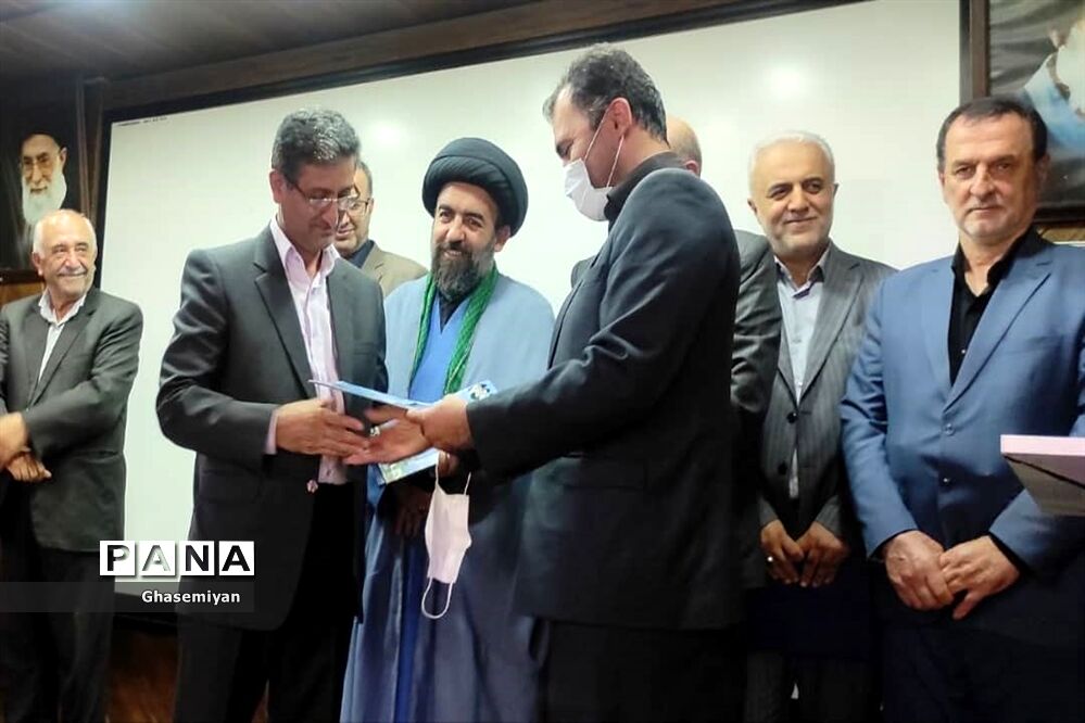 تودیع و معارفه مدیر آموزش و پرورش شهرستان عباس آباد