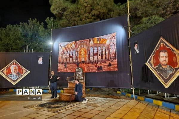 مراسم  عزاداری هیات انصار القرآن در شهرستان گلپایگان