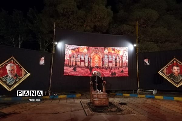 مراسم  عزاداری هیات انصار القرآن در شهرستان گلپایگان