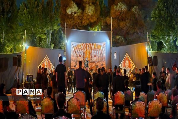 مراسم  عزاداری هیات انصار القرآن در شهرستان گلپایگان