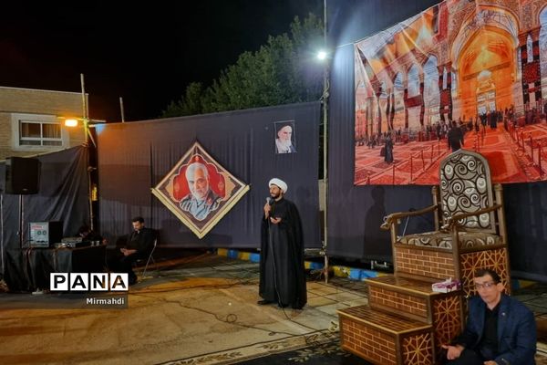 مراسم  عزاداری هیات انصار القرآن در شهرستان گلپایگان