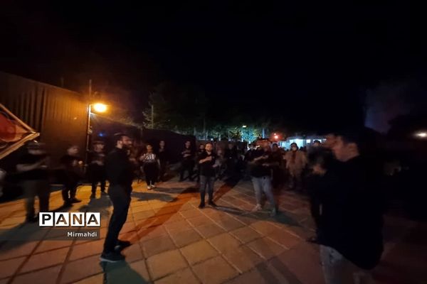 مراسم  عزاداری هیات انصار القرآن در شهرستان گلپایگان