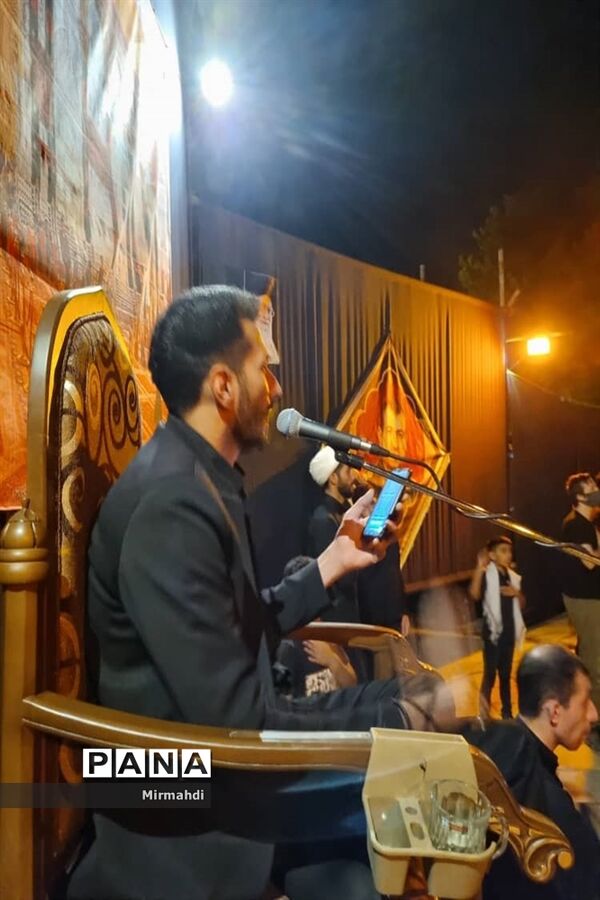 مراسم  عزاداری هیات انصار القرآن در شهرستان گلپایگان