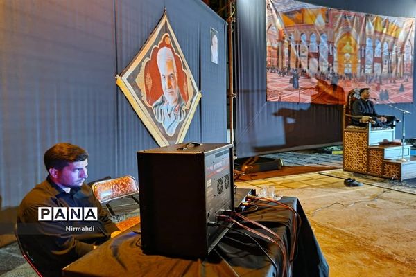 مراسم  عزاداری هیات انصار القرآن در شهرستان گلپایگان