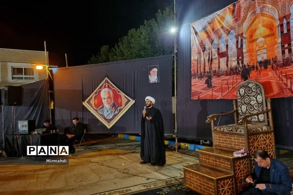 مراسم  عزاداری هیات انصار القرآن در شهرستان گلپایگان