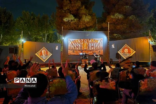 مراسم  عزاداری هیات انصار القرآن در شهرستان گلپایگان