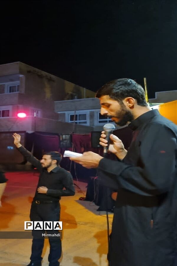مراسم  عزاداری هیات انصار القرآن در شهرستان گلپایگان