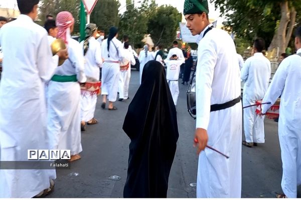 حرکت نمادین کاروان اهل بیت امام حسین علیه السلام در  اصفهان