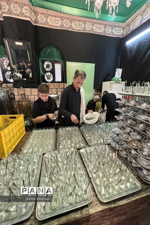 عزاداری حسینی با حضور پرشور عاشقان در ورامین