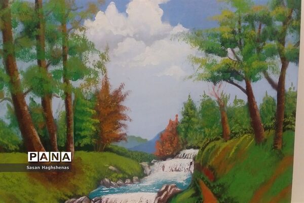 نمایشگاه نقاشی گروهی بازباران دراسلامشهر
