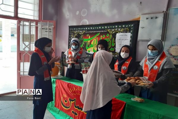 برپایی ایستگاه صلواتی در مدارس شهرستان باوی