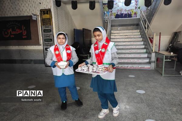 شور حسینی در مدرسه سمیه  شادگان