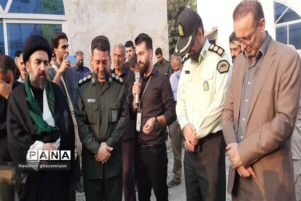 مراسم استقبال از شهید مدافع حرم «مصطفی تاش موسی» درشهرستان  عباس آباد