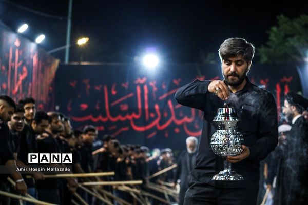 عزاداری شب ششم محرم در موکب رضوی ارومیه