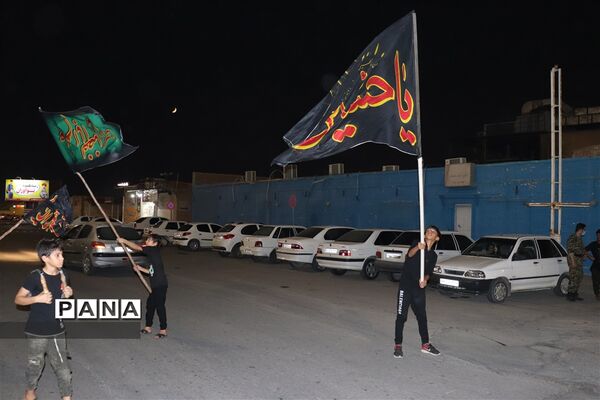 برگزاری مراسم زنجیر زنی و سنج و دمام در شهرستان امیدیه
