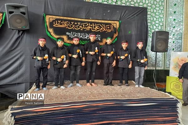 برگزاری مراسم سوگواری  (احلی من العسل ) در شهرستان بابل