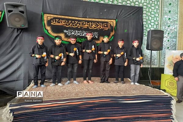 برگزاری مراسم سوگواری  (احلی من العسل ) در شهرستان بابل