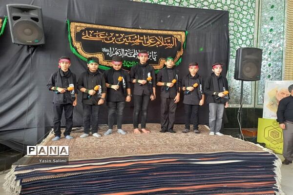 برگزاری مراسم سوگواری  (احلی من العسل ) در شهرستان بابل