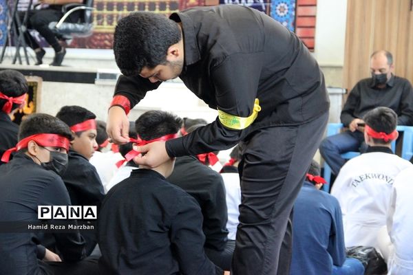 سوگواره احلی من العسل دانش‌آموزان شهرستان اسلامشهر