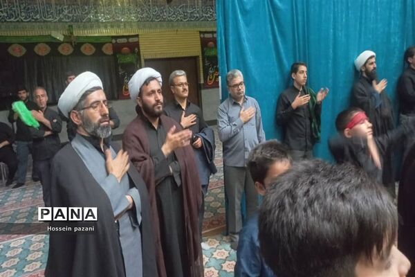 مراسم سوگواری احلی من العسل در شهرستان ملارد