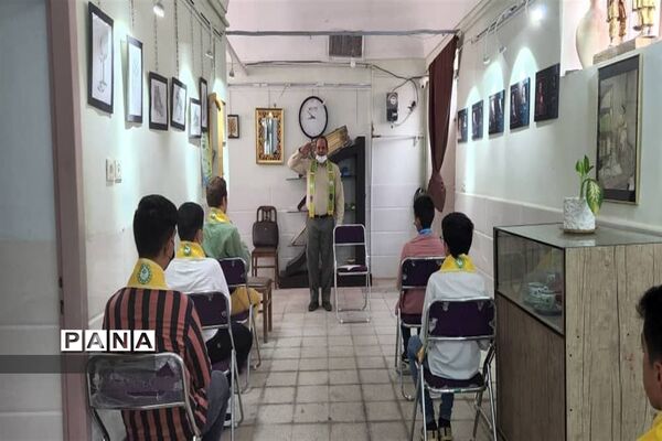 بازدید از پایگاه‌های تابستانی پیشتازان استان یزد