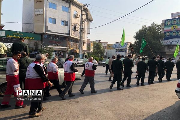 برگزاری مراسم احلی من العسل در جویبار