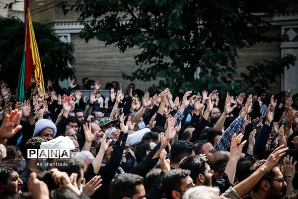 مراسم تشییع و تدفین پیکر شهید گمنام