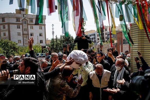 مراسم تشییع و تدفین پیکر شهید گمنام