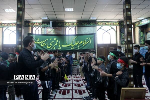 سوگواره فرزندان مکتب حضرت قاسم در گلوگاه