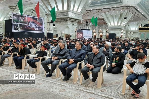 آیین سوگواره احلی من العسل در مرقد مطهر امام خمینی(ره)